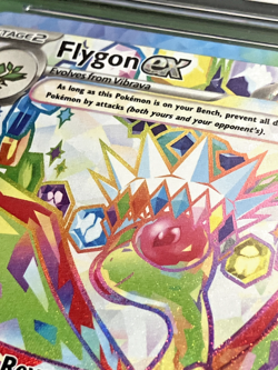 Flygon ex 222/191 - Pokemon Sv08: Surging Sparks Holo CGC 10 - Image 3
