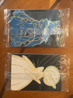 Alakazam 009 and Riolu 010 Black Star Promo Pokemon Center stamp - Image 2