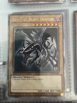 Yugioh Red-Eyes Black Dragon (Quarter Century Secret Rare) TN23-EN003 25th - Image 1