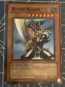 Buster Blader RP02-EN013 Retro Pack 2 Yugioh Super Rare (reprint) Nm - Image 1