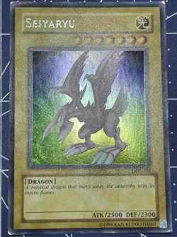 Seiyaryu DDS-004 (Dark Duel Stories) Yugioh Secret Rare HP - Image 4