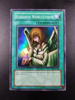 YUGIOH 2003 | GRACEFUL CHARITY | SDP-G040 | 1ST EDT | GERMAN | VG - EXCELLENT - Image 1