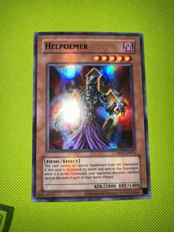 Yugioh! Helpoemer RP02-EN074 Ultra Rare 2025 Reprint Unlimited Near Mint - Image 1