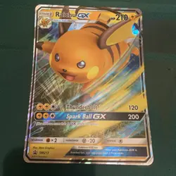 Pokemon TCG JUMBO Raichu GX SM Black Star Promo SM213 Promo Oversized Card - Image 1