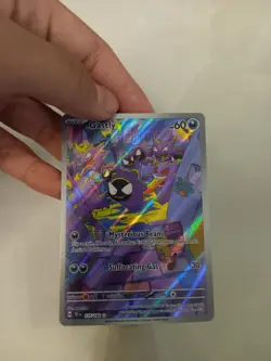 Gastly 177/162 - Secret Art Rare - Temporal Forces Pokemon Card NM Holo - Image 2