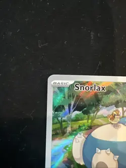 Pokemon TCG Snorlax ETB Promo Scarlet & Violet 151 Black Star Holo Card - Image 2