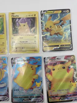 Pokemon Pikachu Lot of 12 cards SM86 SWSH039 Celebrations XY +++ - Image 5
