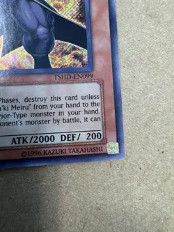 YuGioh Koa'ki Meiru Bergzak TSHD-EN099 (1st Ed.) Secret Rare Card - Image 3