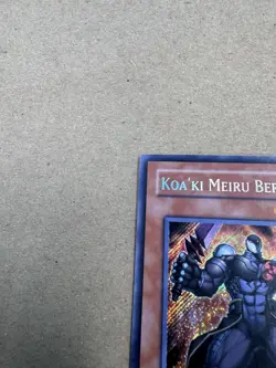 YuGioh Koa'ki Meiru Bergzak TSHD-EN099 (1st Ed.) Secret Rare Card - Image 5