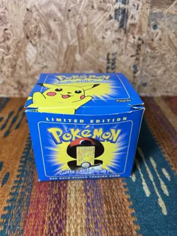 Pokemon Pikachu 23k Gold Plated Trading Card & Pokeball Burger King W/ Box & COA - Image 5