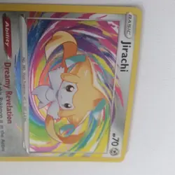 Jirachi 119/185 NM Rainbow Holo Foil Vivid Voltage Amazing Rare Pokemon Card! - Image 2