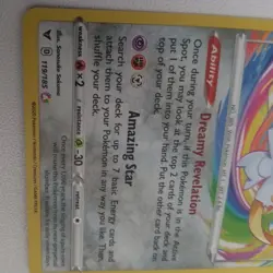 Jirachi 119/185 NM Rainbow Holo Foil Vivid Voltage Amazing Rare Pokemon Card! - Image 3