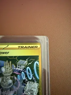 Jamming Tower Gold Pokemon Card Destined Rivals Set Hyper Rare 243/182 NM/M - Image 4