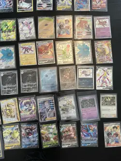 67 Pokemon Trading Card Collection Assorted Holo and Rare Cards - Image 5