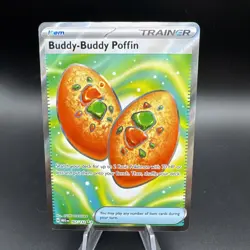 Buddy Buddy Poffin 167/132 Mega Evolution Ultra Rare Pokemon Card NM - Image 1