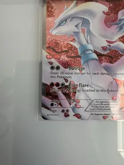 Reshiram Full Art RC22/RC25 Legendary Treasures Holo Card Radiant Collection DMG - Image 4