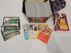 Pokemon Cards Bulk Lot Commons/Uncommons And Rare. Mini Binder Codes - Image 2