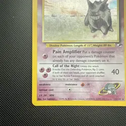 Pokemon TCG Sabrina's Gengar 14/132 Unlimited Holo Card Gym Heroes - Image 5