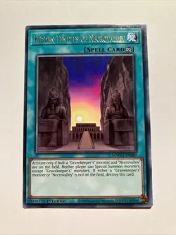 MAGO-EN087 Hidden Temples of Necrovalley Rare 1st Edition Mint YuGiOh Card - Image 1
