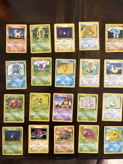 Pokemon TCG Lot of 100 Base Set Cards - Image 5