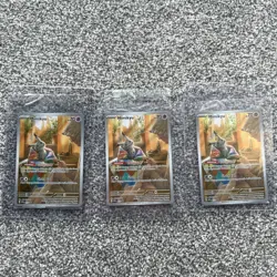 Pokemon TCG Mimikyu SVP075 Black Star Promo Card NM Condition Sealed Bundle x3 - Image 1
