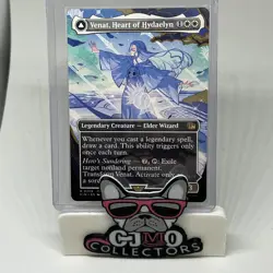 Venat, Heart of Hydaelyn [New, Near Mint] Borderless Art {Final Fantasy MTG} 329 - Image 1