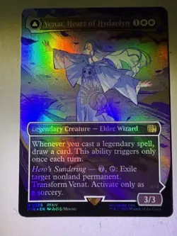 Venat, Heart of Hydaelyn (Borderless) (Foil) Magic MTG Final Fantasy 0329 NM - Image 1