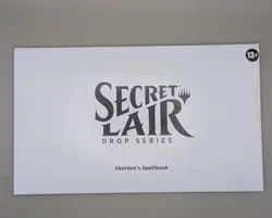 Magic the Gathering Secret Lair Sheldon's Spellbook Non Foil Edition sealed - Image 1