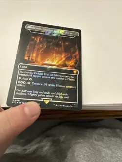 Meduseld, Golden Hall of Edoras Castle Ardenvale Surge Foil Magic The Gathering - Image 3