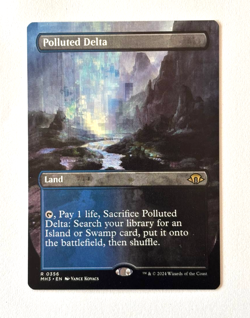 Polluted Delta 356-Borderless Rare-Modern Horizons III-Regular Finish-MTG - Image 1