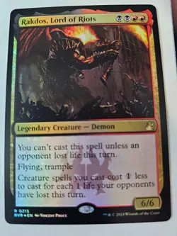 MTG - Rakdos, Lord of Riots FOIL - Ravnica Remastered - Image 1