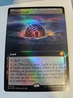 MTG - Fomori Vault FOIL Extended ART - Outlaws of Thunder Junction Big Score - Image 1