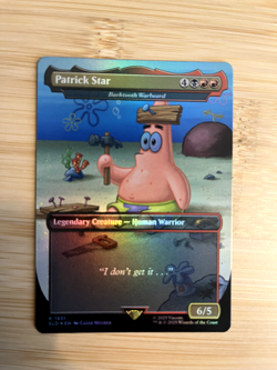 MTG Patrick Star RAINBOW FOIL Secret Lair x SpongeBob 1931 NM - Image 1