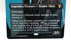 MTG Mikaeus the Unhallowed 0675 Borderless NM+ Mythic Commander Masters CMM 2023 - Image 3