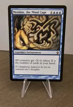 MTG Meishin, the Mind Cage Saviors of Kamigawa 44/165 Regular Rare - Image 1