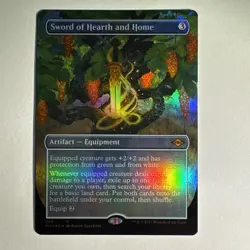 Sword of Hearth and Home German Borderless FOIL x1 Modern Horizons 2 NM - Image 1