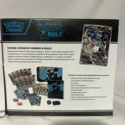 Pokemon TCG Scarlet & Violet Black Bolt and White Flare ETB, Set of 2, IN HAND - Image 5