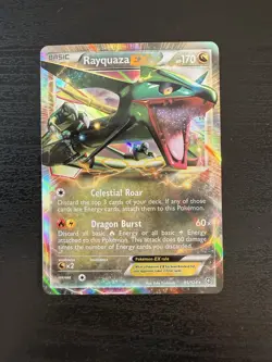 Pokemon Rayquaza EX Dragons Exalted 85/124 LP/NM - Image 1