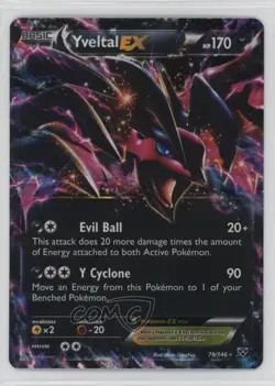 Yveltal EX Pokemon XY Base Set #79 - Image 1