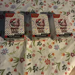 Pokemon TCG Scarlet & Violet 151 Booster Bundle LOT of 3 Sealed SHIPS FAST - Image 1