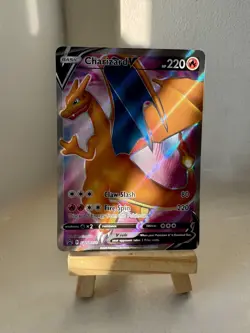 Pokemon TCG Charizard V SWSH050 Promo Holo Rare - NM - Image 1