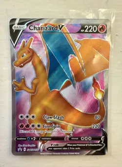 Pokemon TCG Charizard V SWSH050 Promo Holo Rare - NM - Image 2