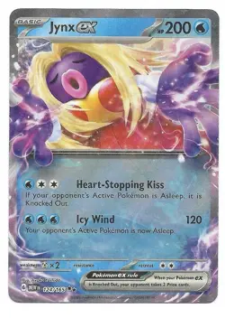 Jynx ex 124/165 Sv: Scarlet & Violet 151 Holo Pokemon TCG - NM - Image 1