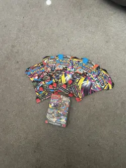 Pokemon TCG Mega Evolution Booster Bundle And Six Hanger Packs Total 12 Packs. - Image 1