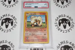 Arcanine #23/102 - PSA 9 - Pokemon TCG Base Set Unlimited - Image 1