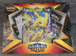 Pokemon TCG Sword & Shield Shining Fates Pikachu V Collection - Factory Sealed - Image 1