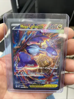 Pokemon TCG-Mega Evolutions-Mega Latias ex(181/132) Special Illustration in Hand - Image 1