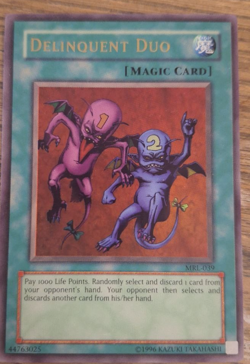 Delinquent Duo MRL-039 Magic Ruler Unlimited Edition | Ultra Rare Yu-Gi-Oh TCG - Image 1