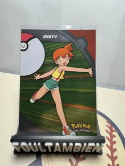 Topps Pokemon Tv Animation Series Heroes And Villains Misty Foil Card - Image 1