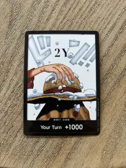 Special DON! Card 2Y DP-08 One Piece Legacy of the Master Promo Foil NM English - Image 1